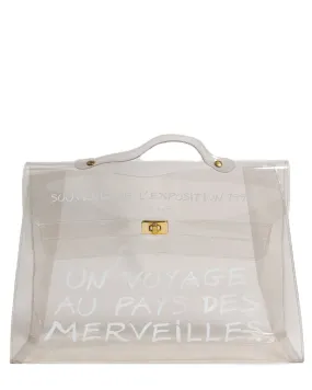 1997 Clear Promotional Kelly Bag