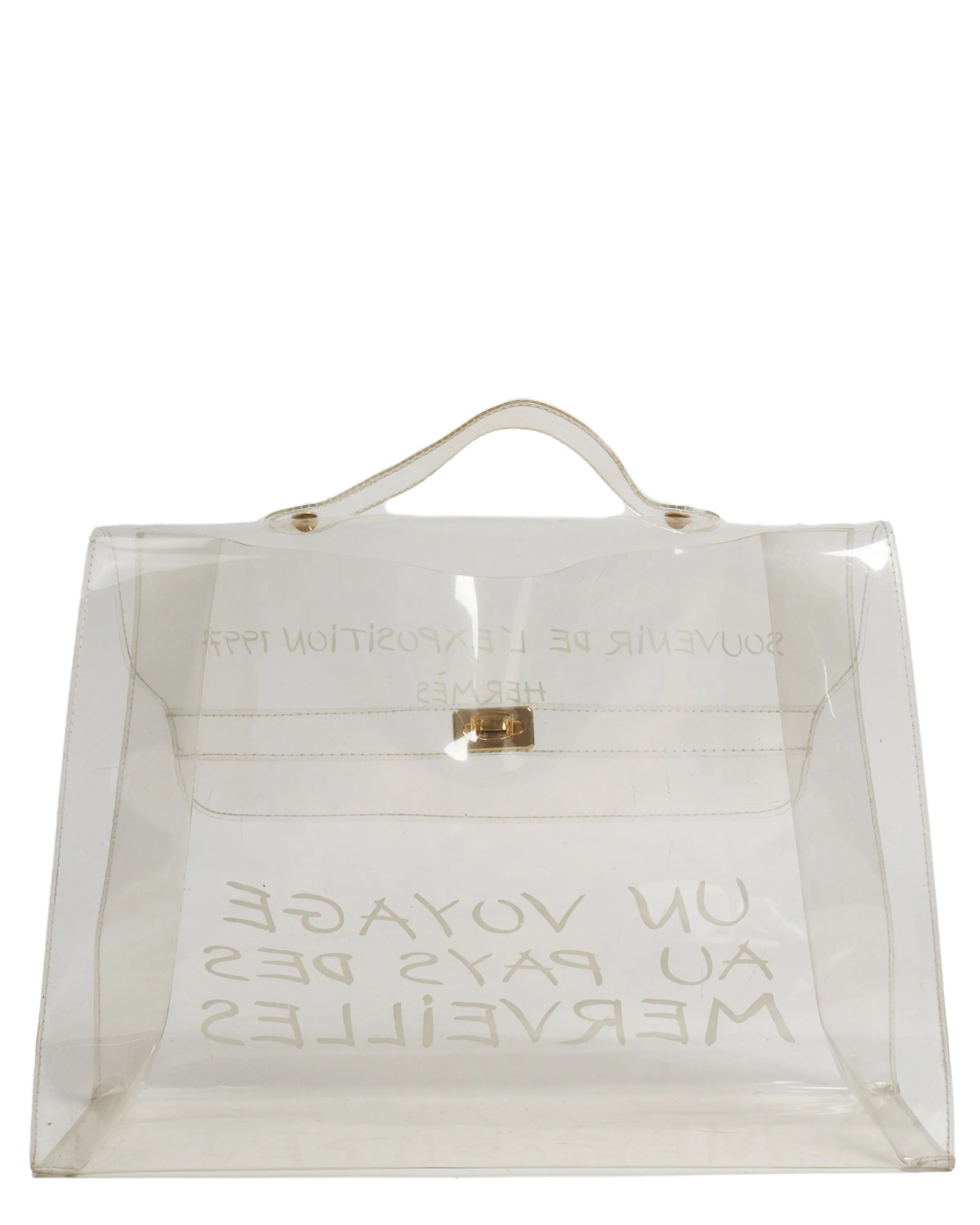 1997 Clear Promotional Kelly Bag