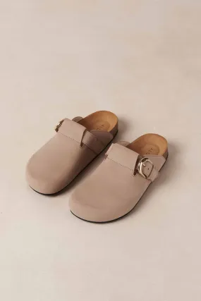 ALOHAS - Travis Grey Leather Mules