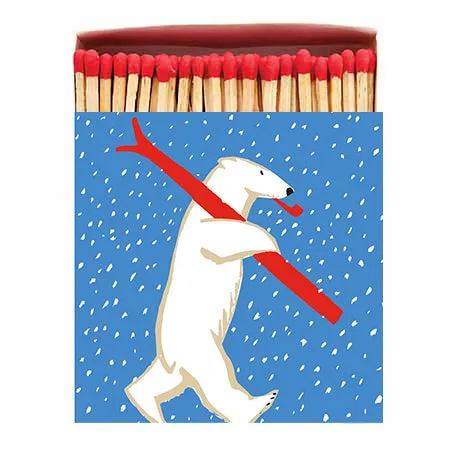 Archivist - Fyrstikkeske - Christmas Skiing Polarbear