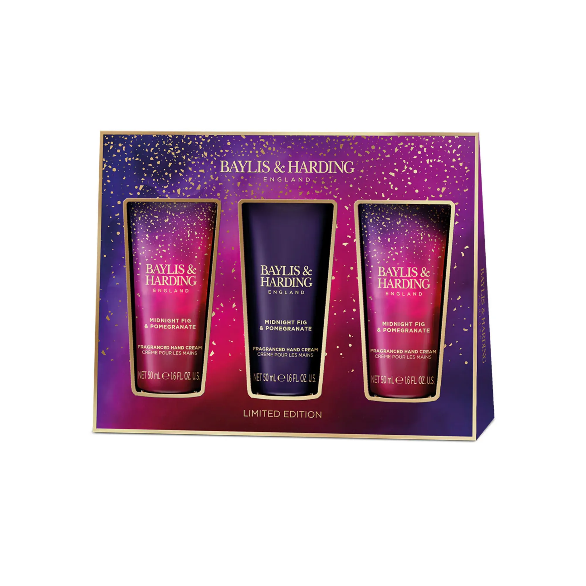 Baylis & Harding Midnight Fig & Pomegranate Luxury Hand Treats Set