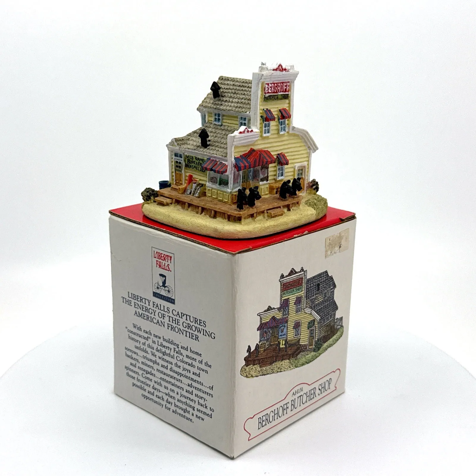 Berghoff Butcher Shop | Liberty Falls Americana Collection - AH131 | 1997 | EUC Original Box