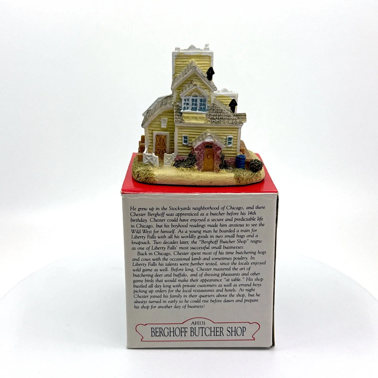 Berghoff Butcher Shop | Liberty Falls Americana Collection - AH131 | 1997 | EUC Original Box