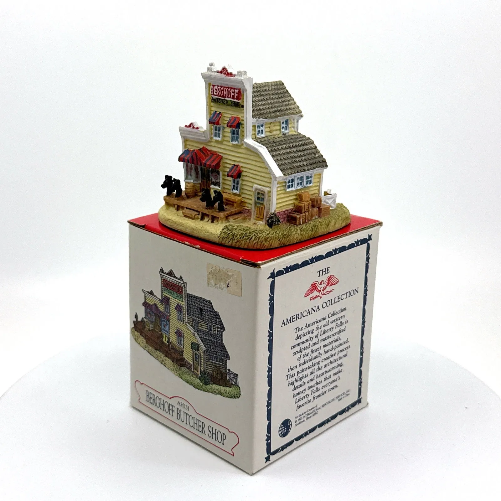 Berghoff Butcher Shop | Liberty Falls Americana Collection - AH131 | 1997 | EUC Original Box