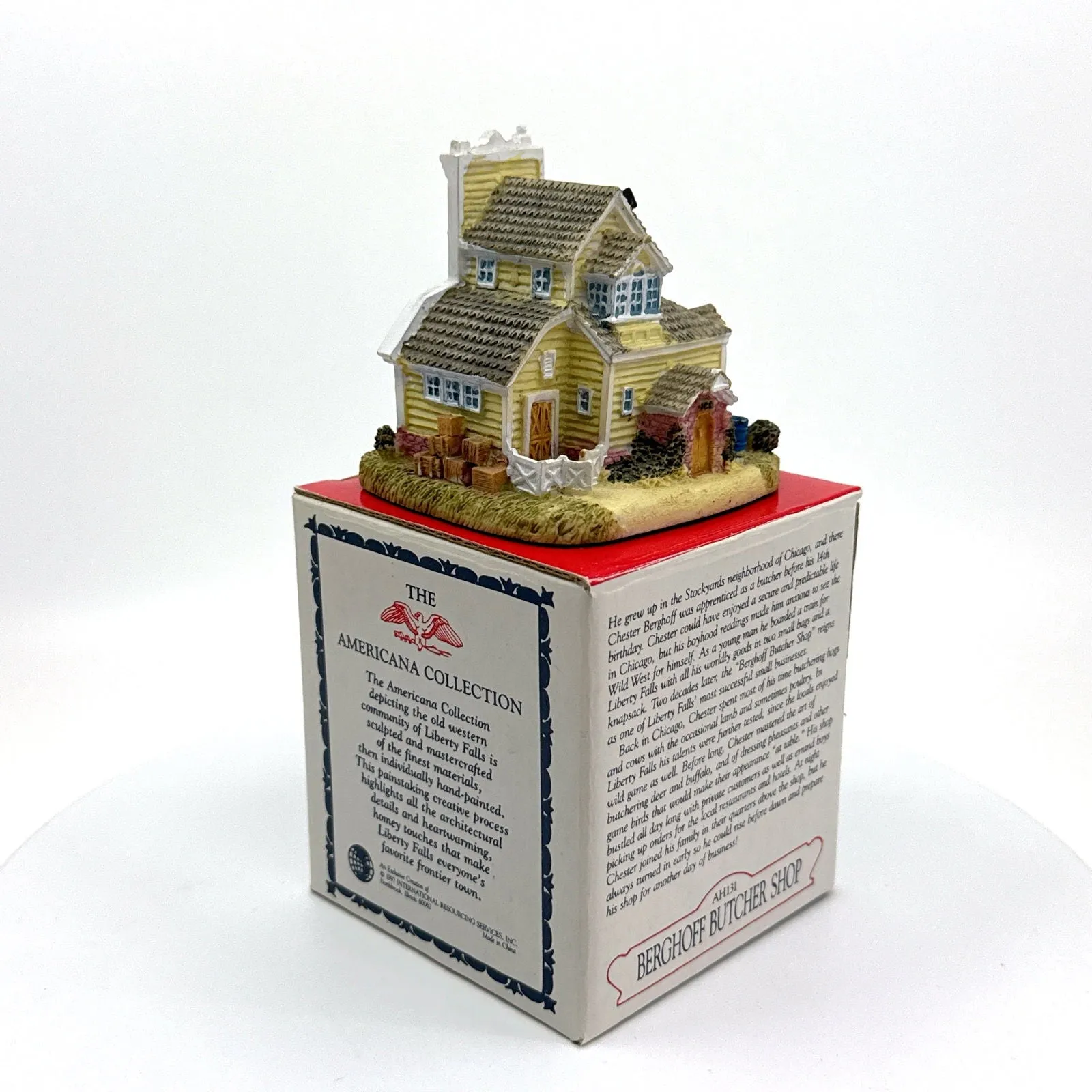 Berghoff Butcher Shop | Liberty Falls Americana Collection - AH131 | 1997 | EUC Original Box