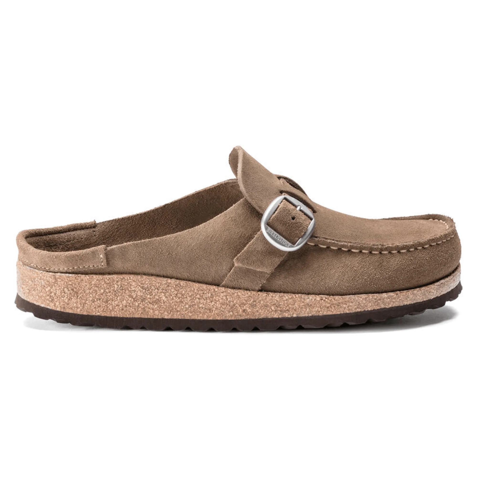 Birkenstock Buckley Gray Taupe Suede Narrow