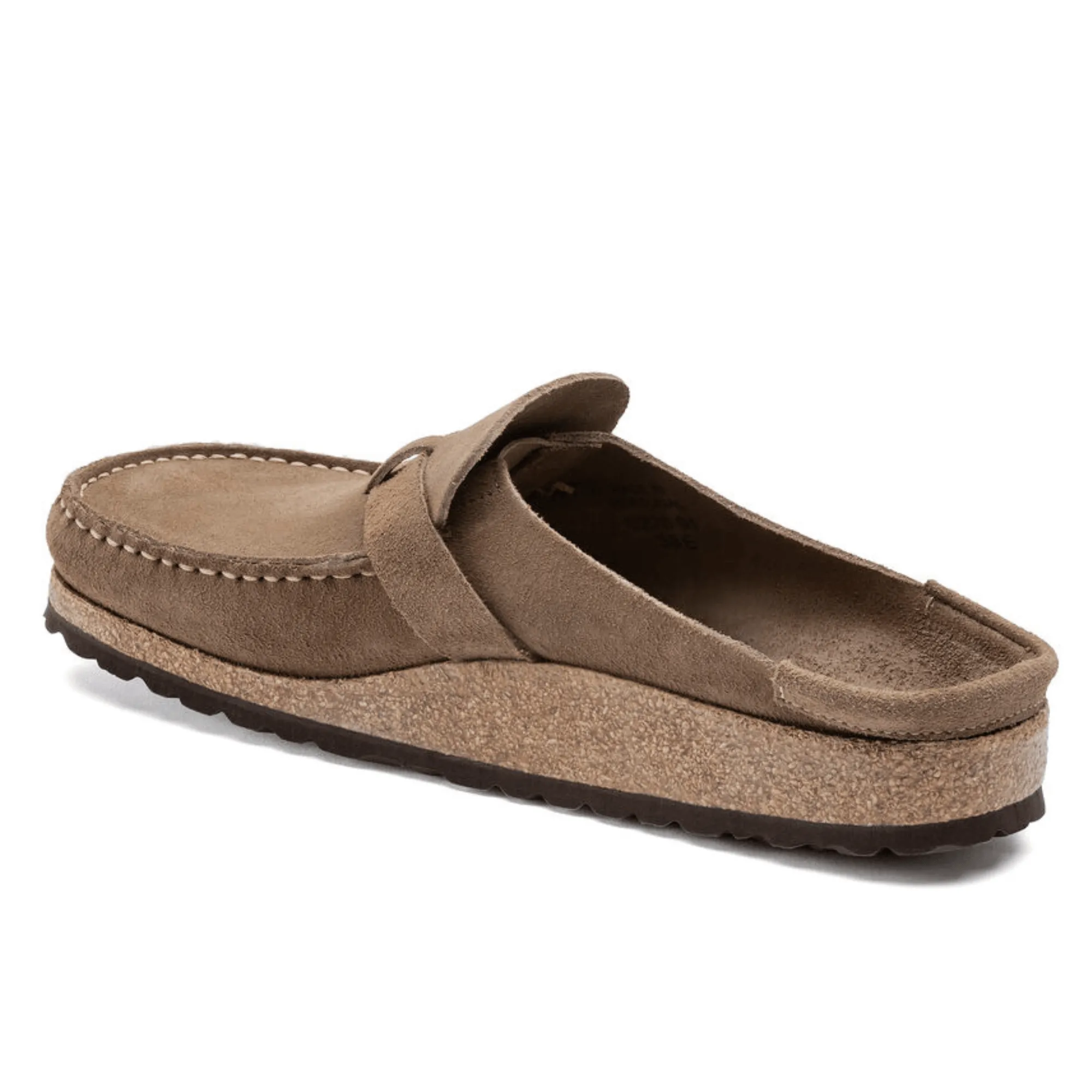 Birkenstock Buckley Gray Taupe Suede Narrow