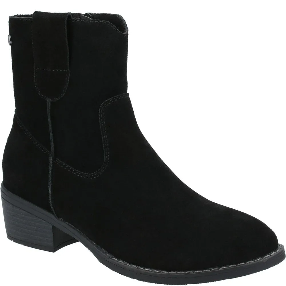 Black Iva Ankle Boots