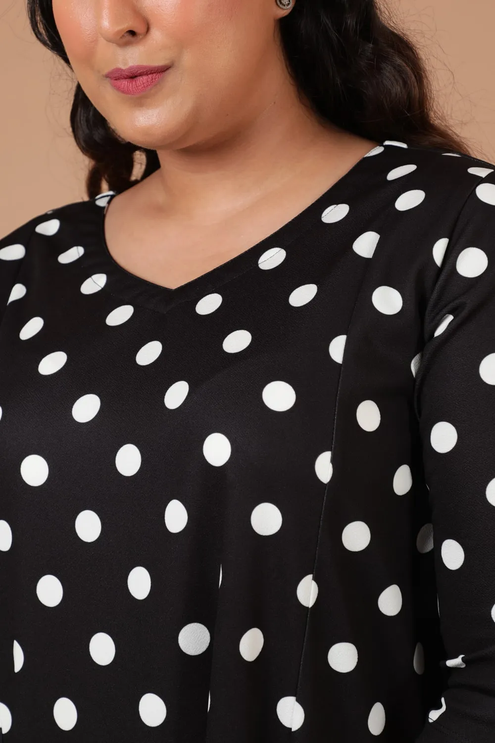 Black Polka Dress