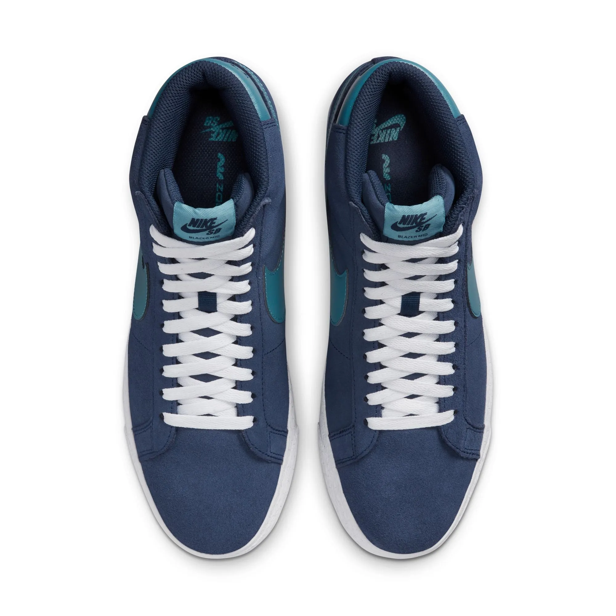 Blazer Mid (Midnight Navy/Noise Aqua)