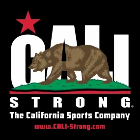 CALI Strong Original Sticker 4 inch Square Vinyl Decal