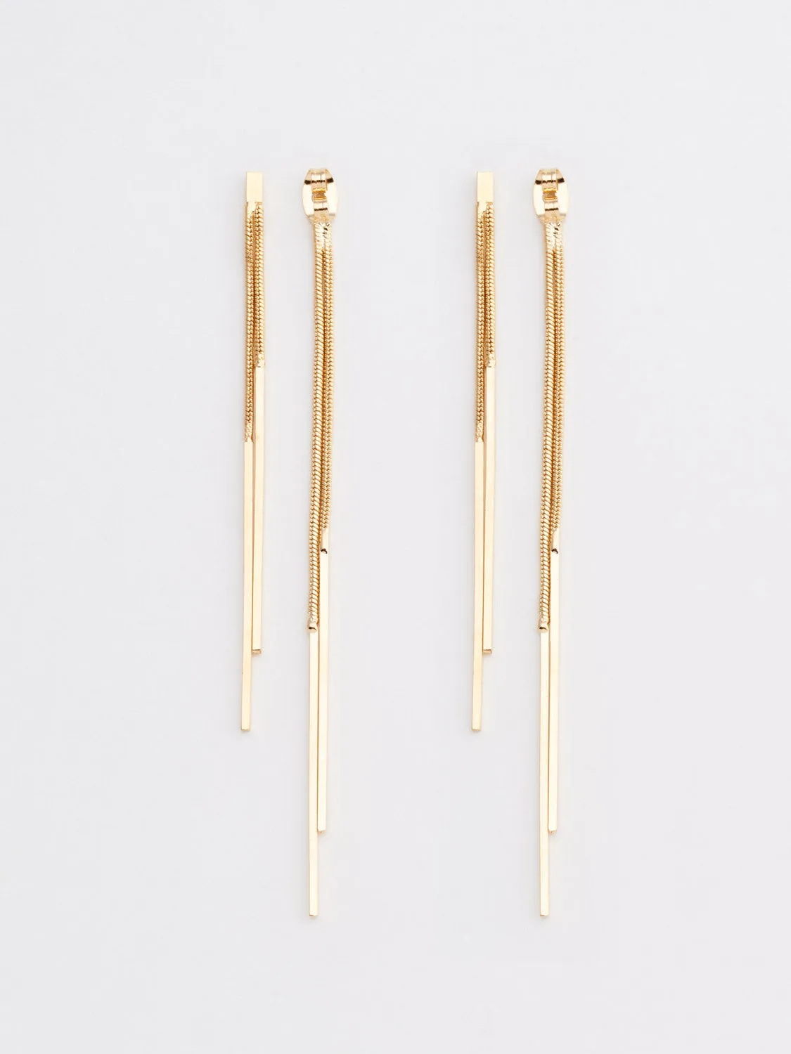 Chain Fringe Earrings