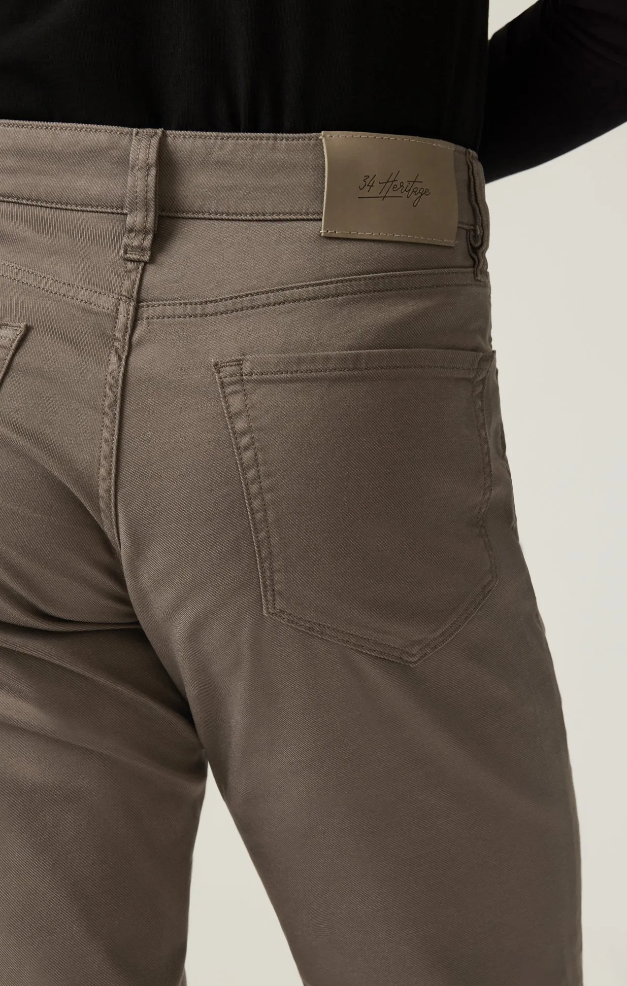 Charisma Relaxed Straight Pants in Taupe Coolmax