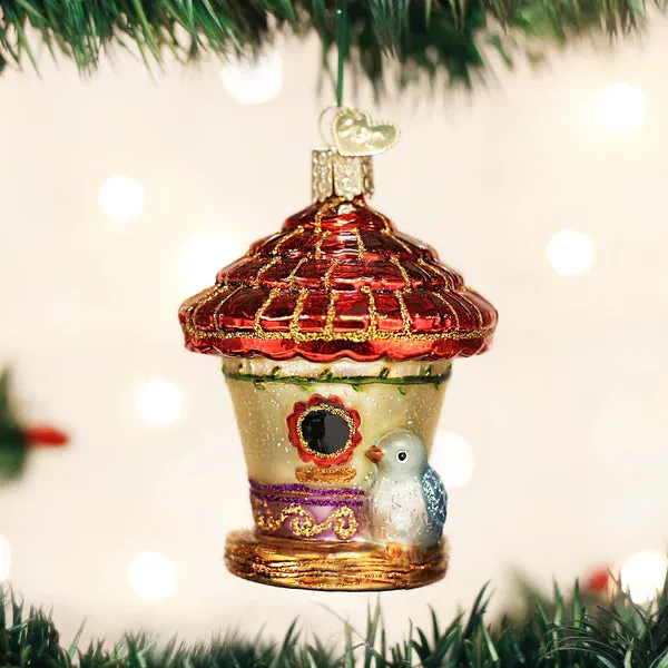 Charming Birdhouse Ornament