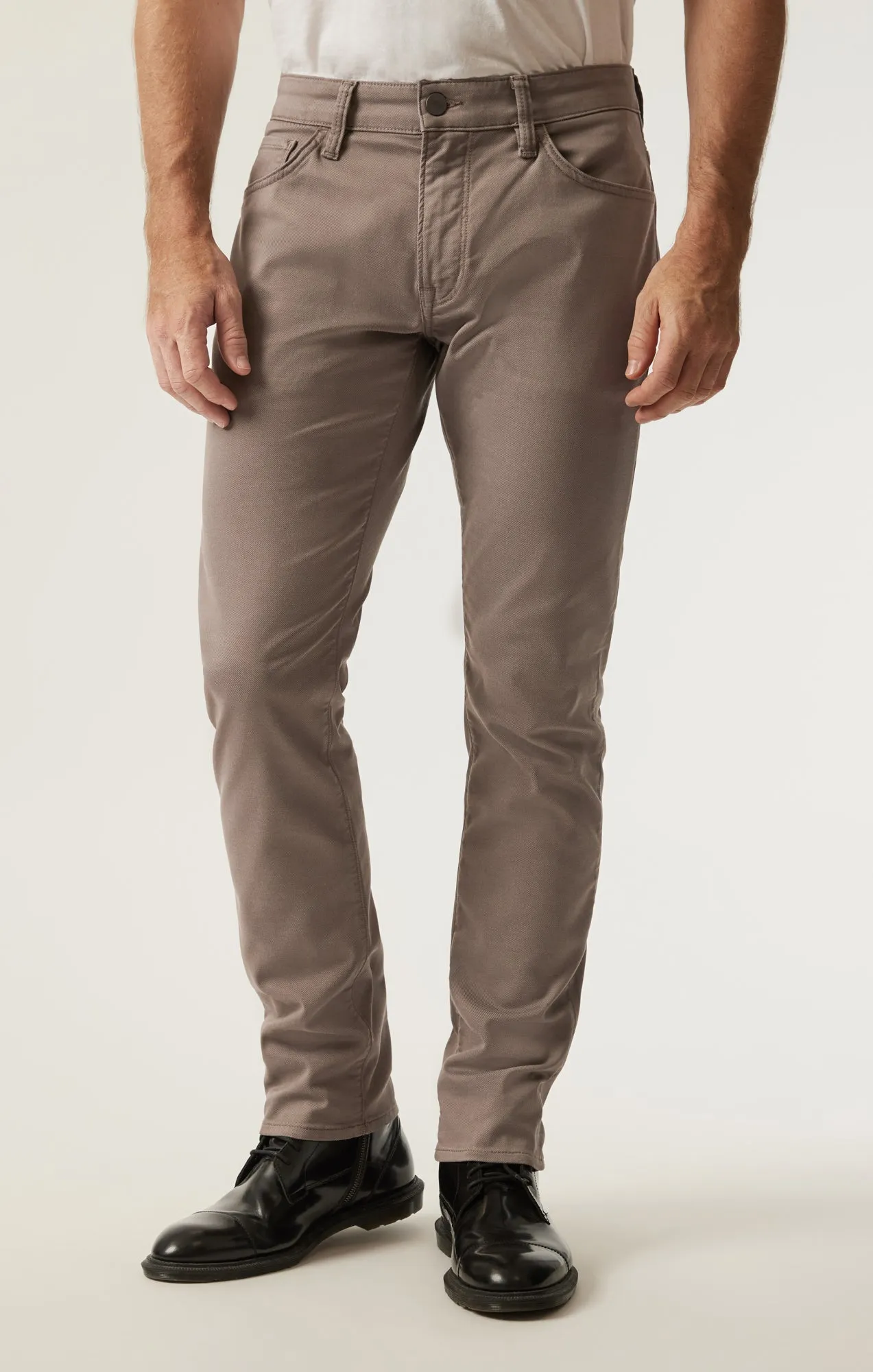 Cool Tapered Leg Pants in Taupe Coolmax