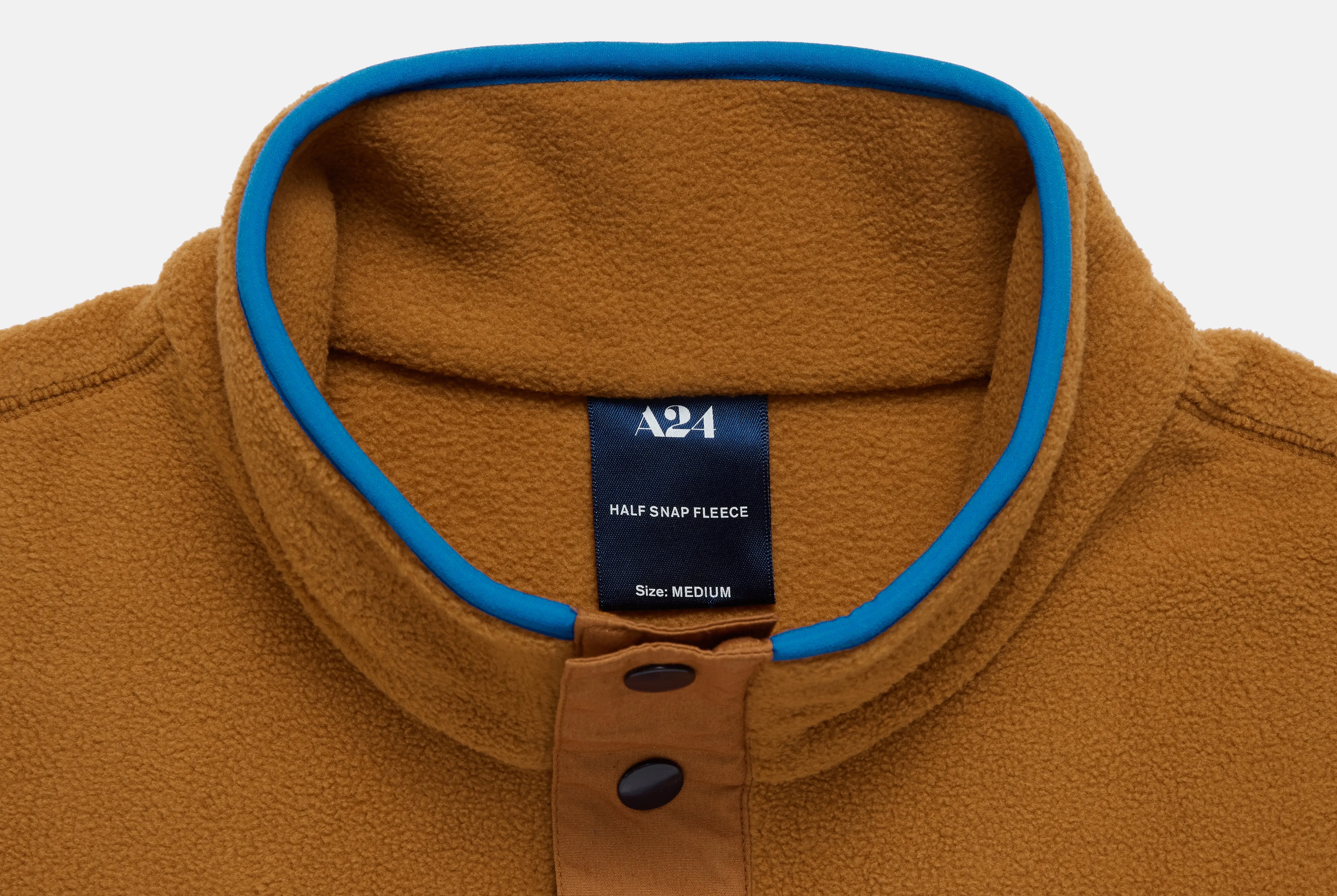 Copper Half Snap Fleece