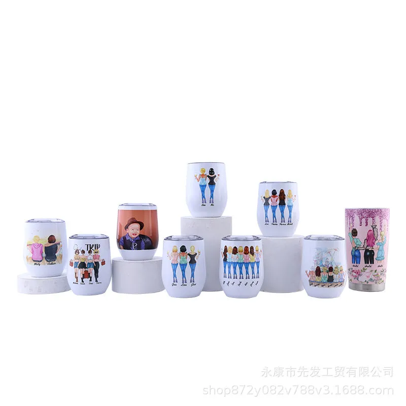 Eggshell cup customize