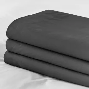 Egyptian Cotton Fitted Sheet Charcoal