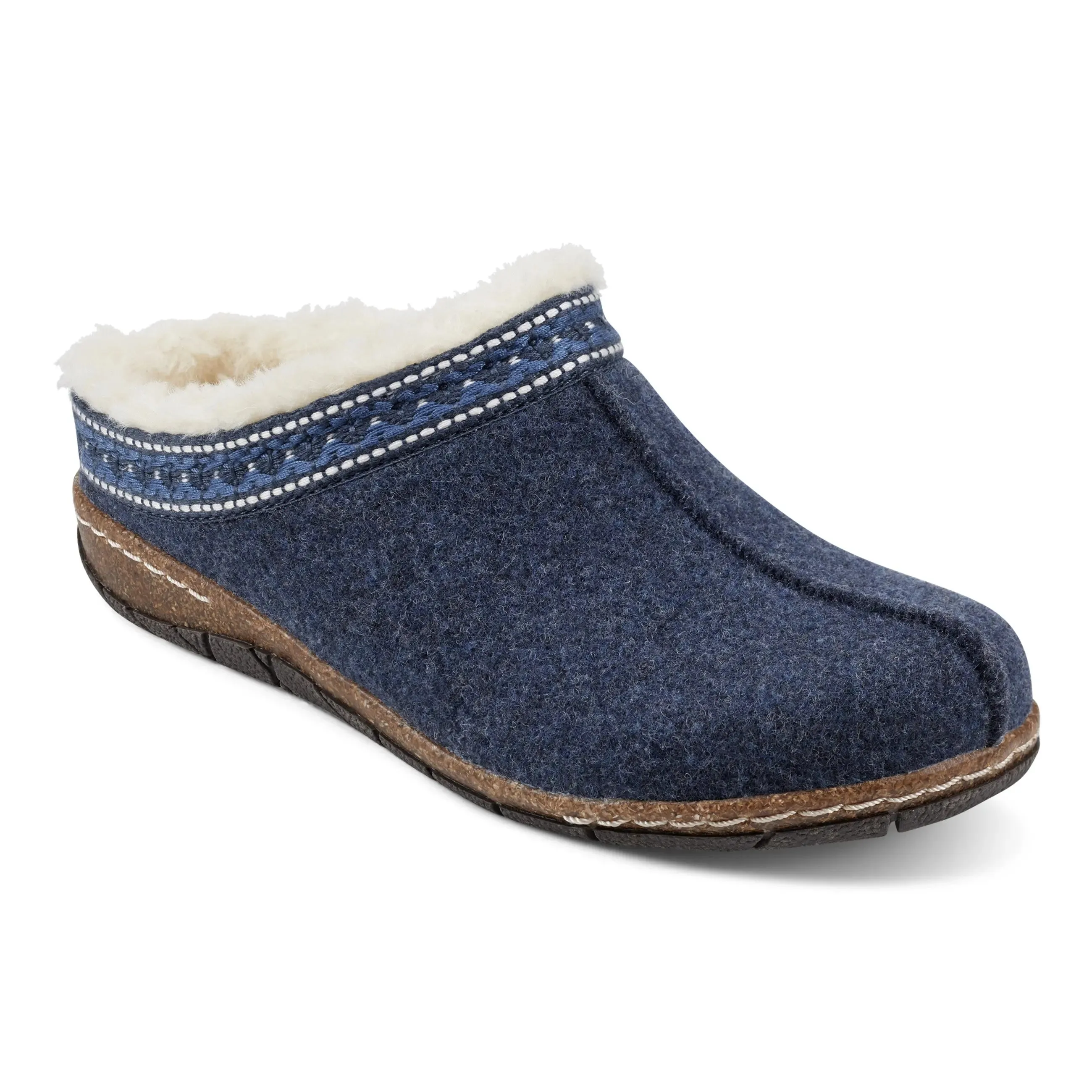 Elya Round Toe Casual Slip-on Flat Clogs