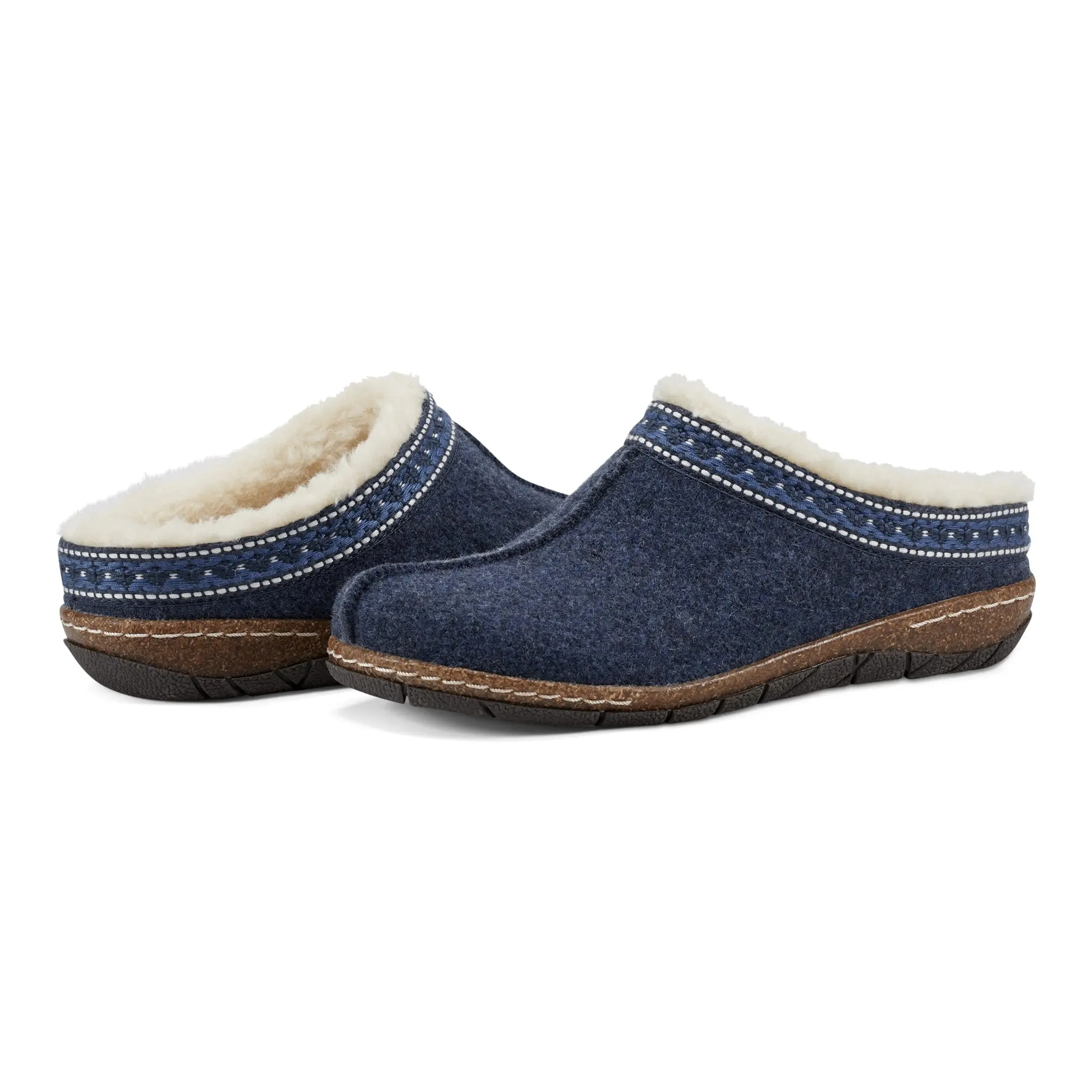 Elya Round Toe Casual Slip-on Flat Clogs