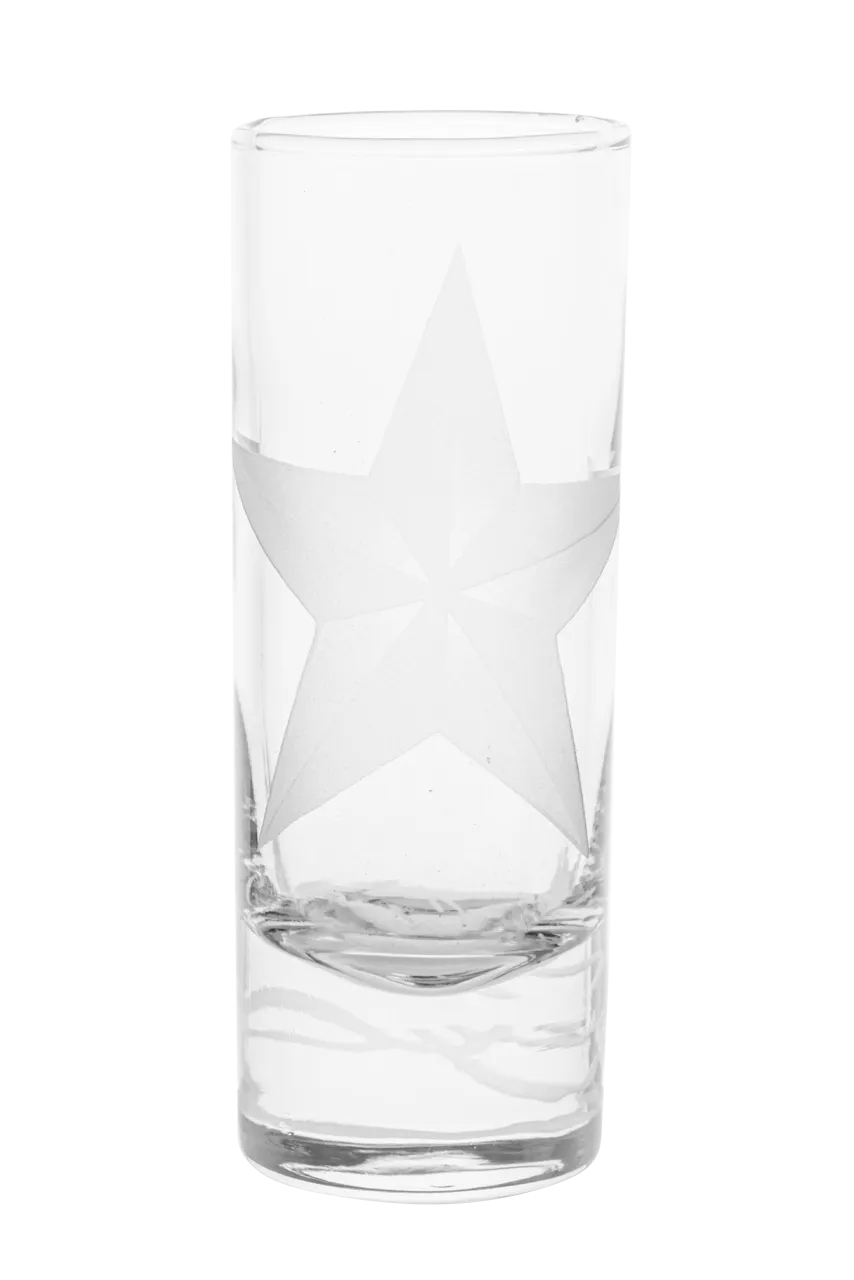 Evergreen Crystal Shot Glass