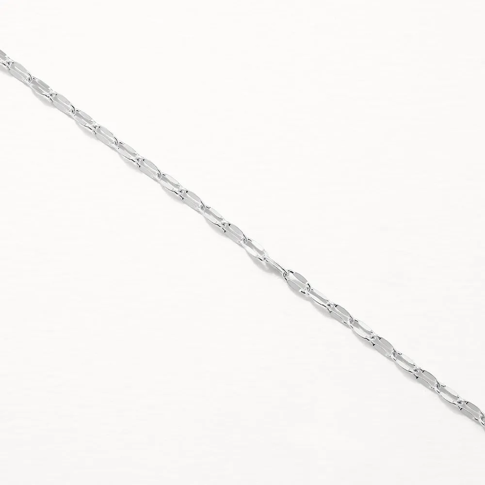 Fine Mirror Chain in Silver