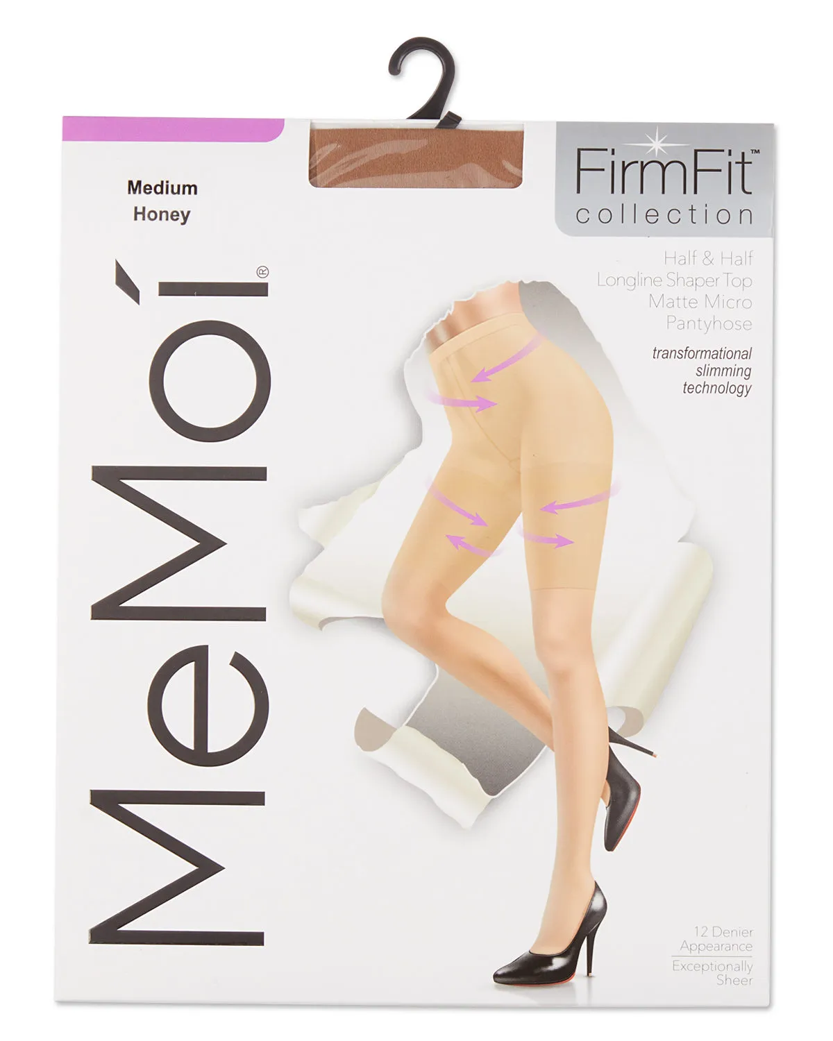 Half & Half Matte Barely There Micro Pantyhose