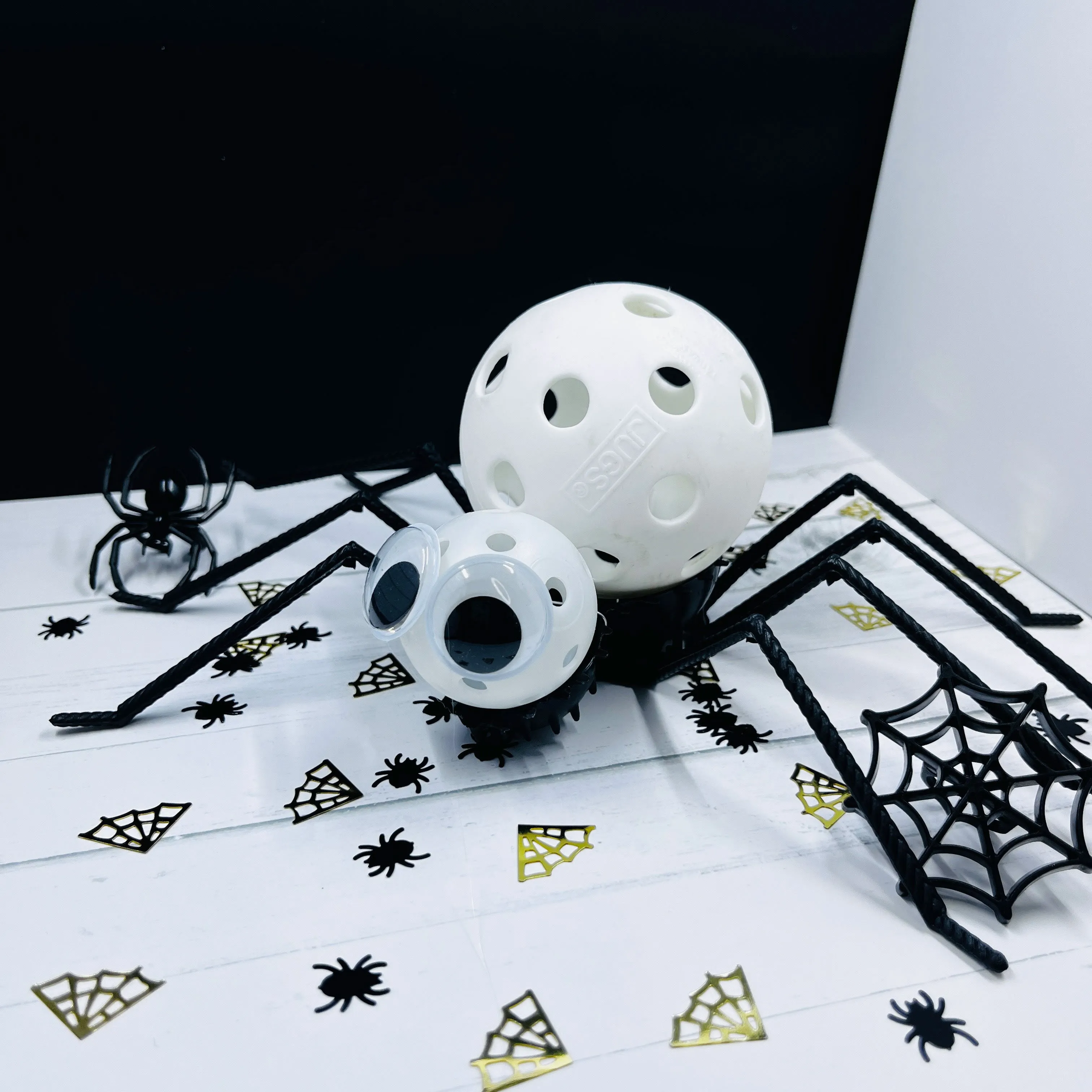 Halloween Pickleball Spiders | Pickleball Halloween Gifts And Decor