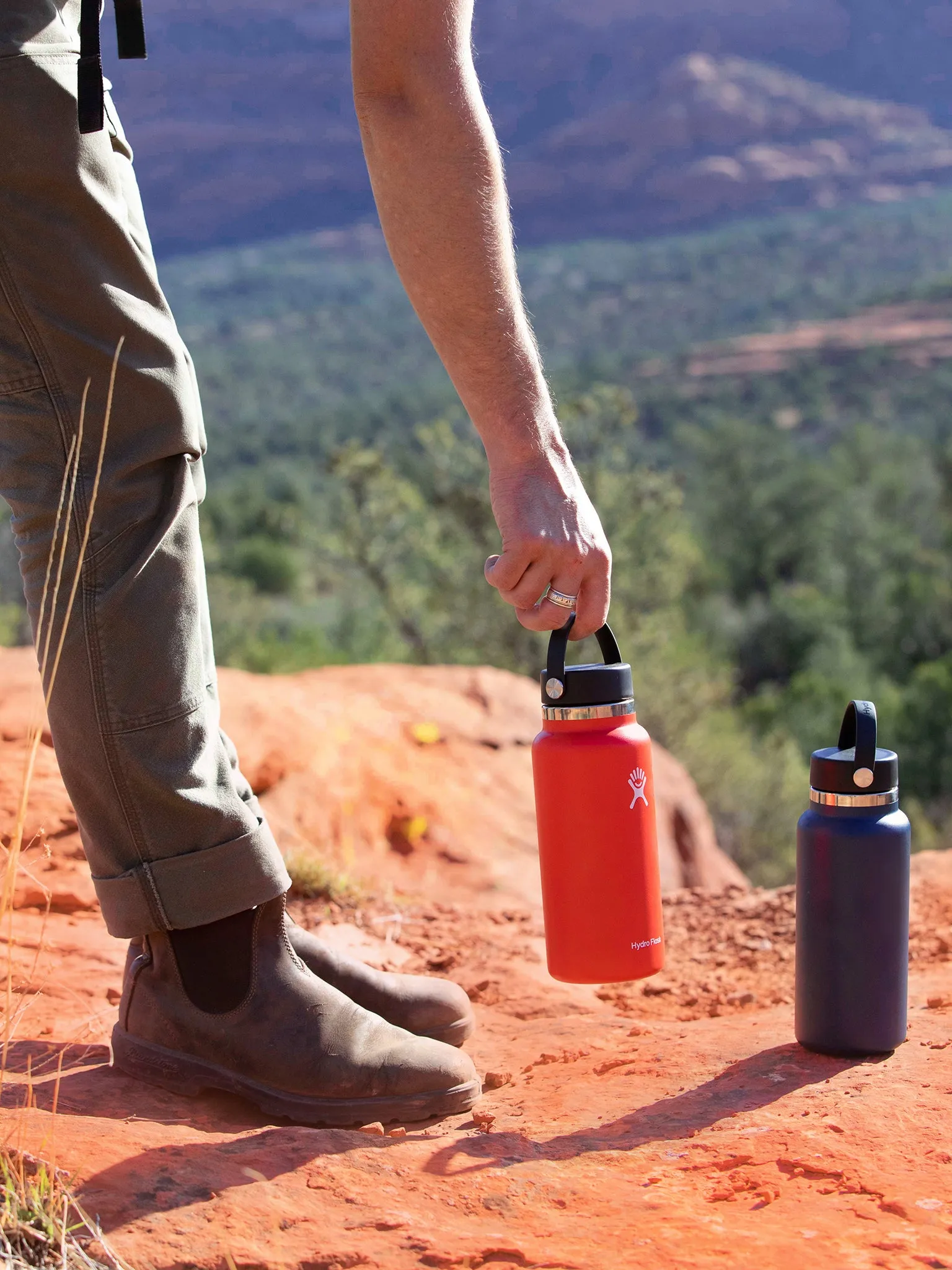 Hydro Flask 946ml (32oz) Wide Mouth with Flex Cap 2.0 - Agave