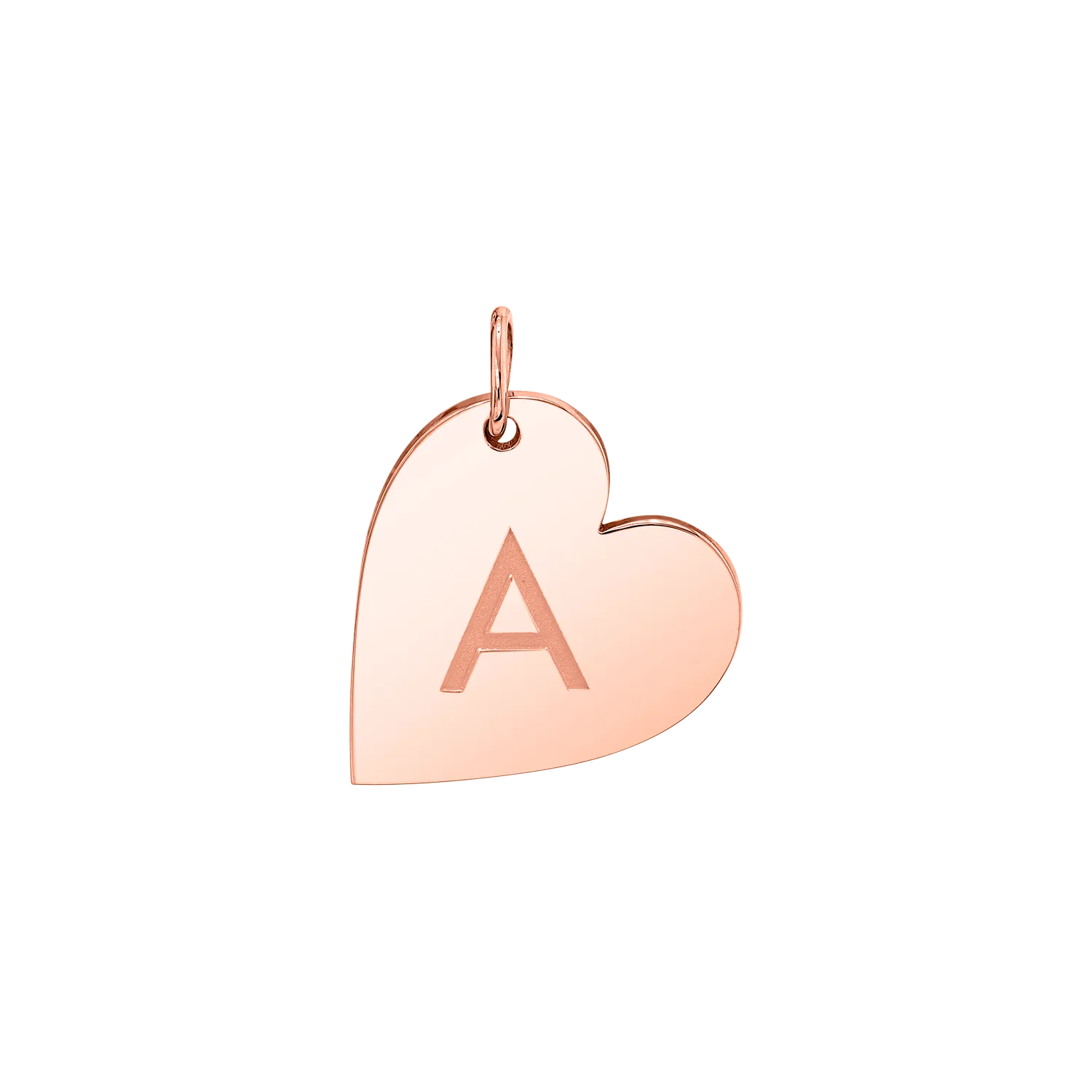 Initial Heart Charm