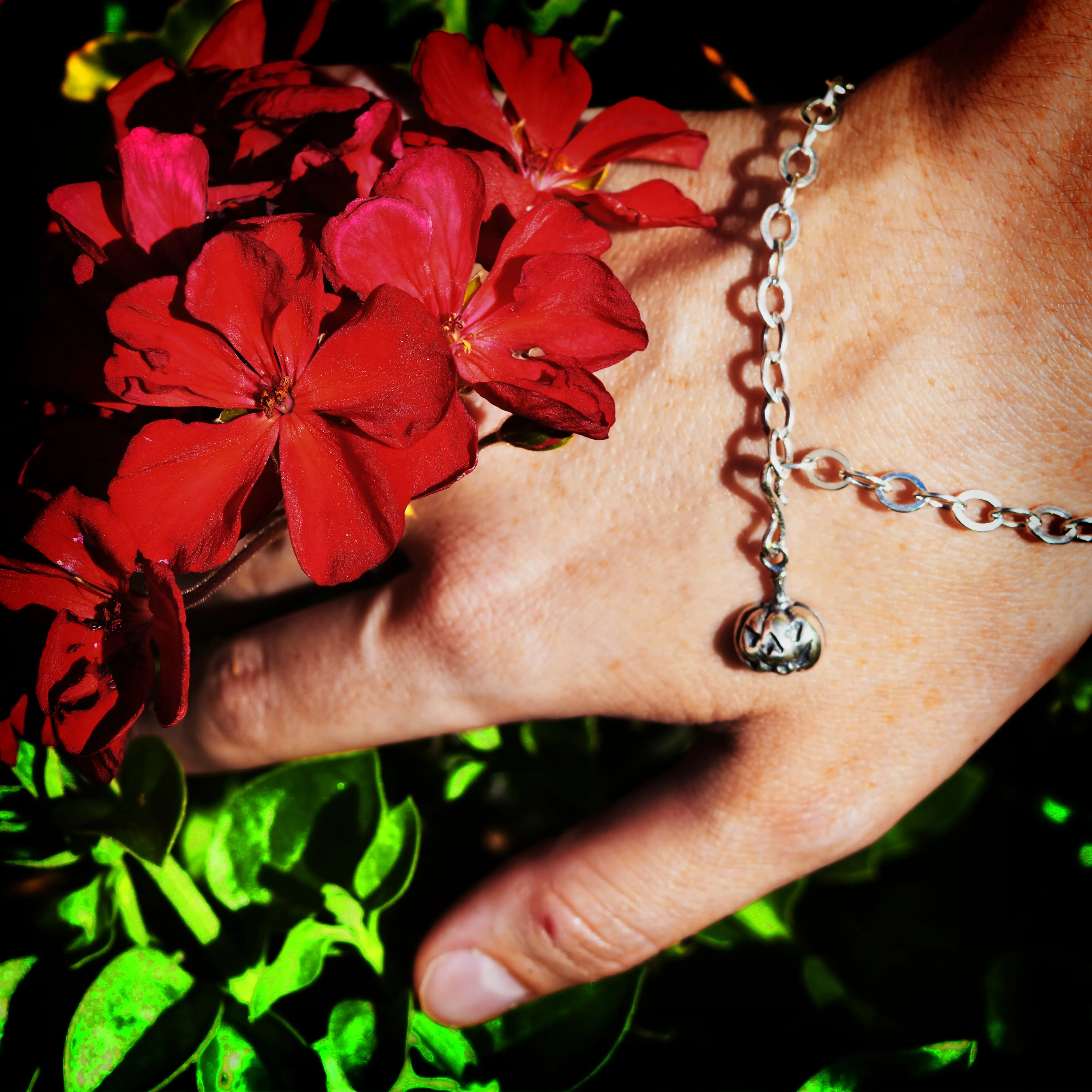 Jack O' Lantern Bracelet