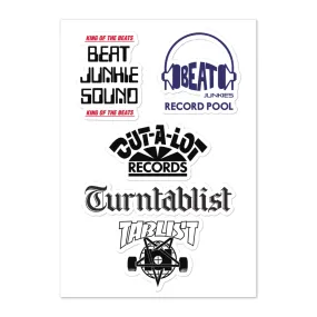 Junkies #4 Sticker sheet