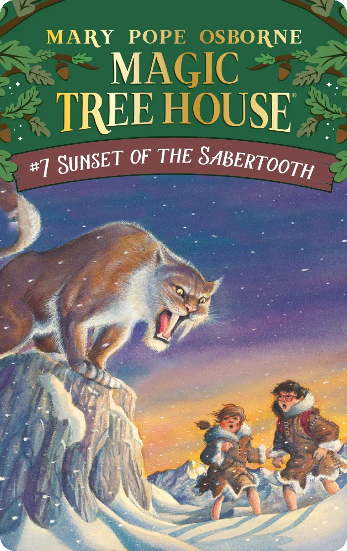 Magic Tree House: Sunset of the Sabertooth