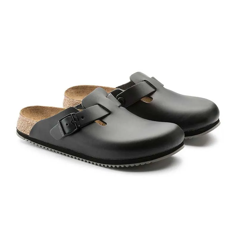 Mixed Work Clog Boston Grip Black - BIRKENSTOCK