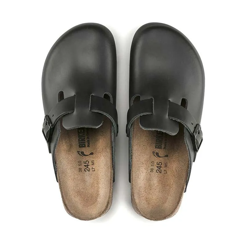 Mixed Work Clog Boston Grip Black - BIRKENSTOCK