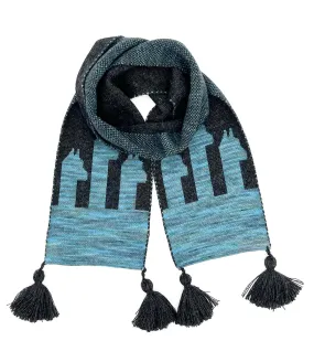 NEW! Kid's Alpaca Scarves - Pacas - Aqua Paca