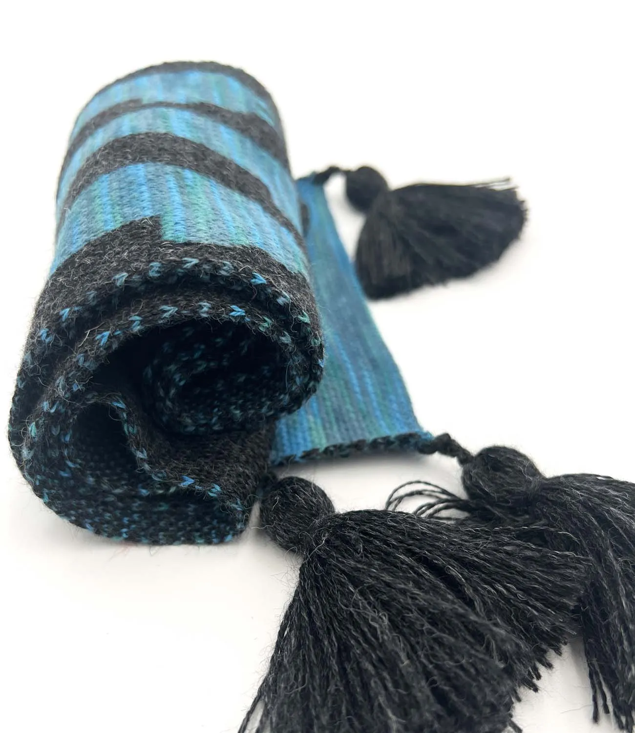 NEW! Kid's Alpaca Scarves - Pacas - Aqua Paca