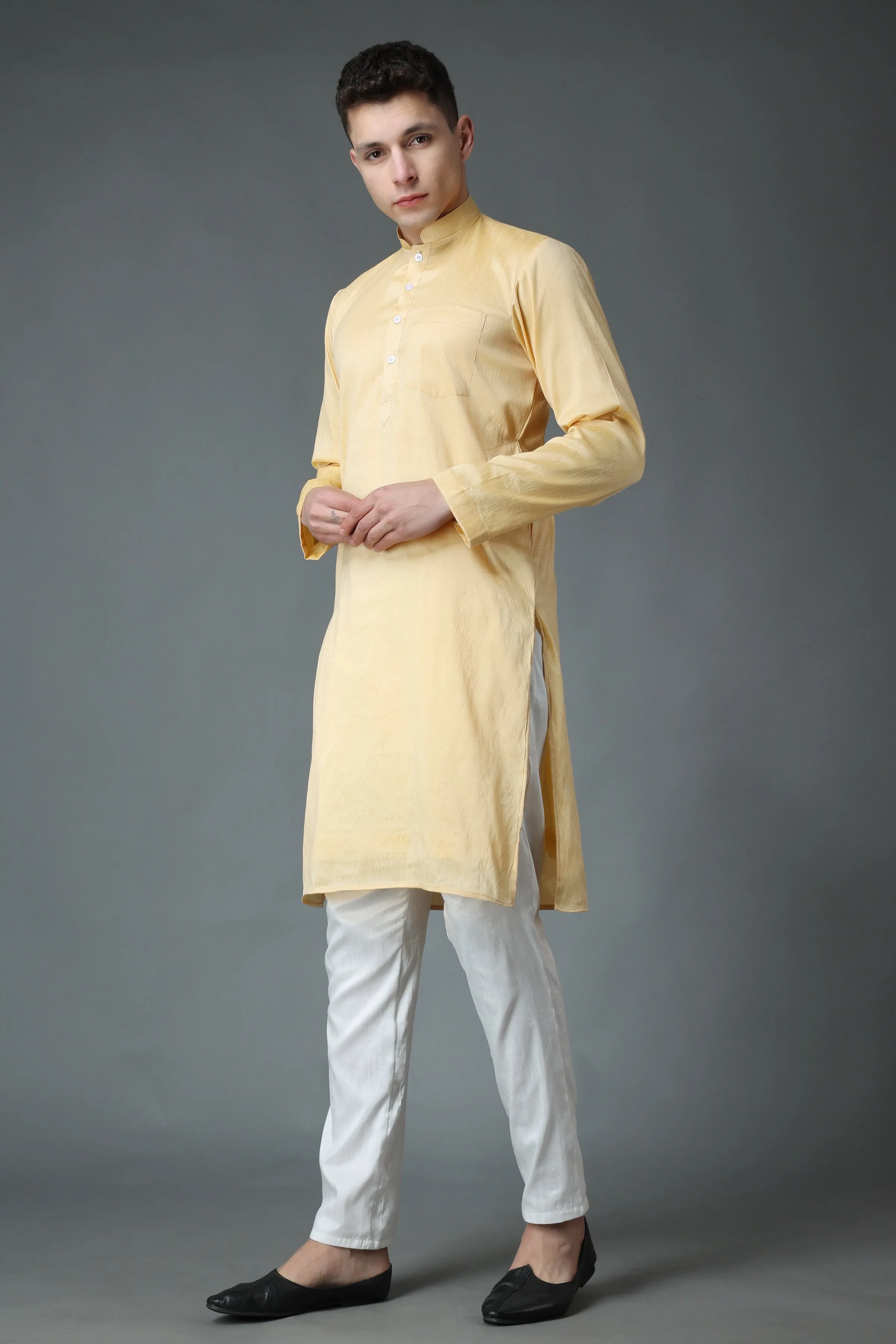 Ode to Life Jacket Kurta Set