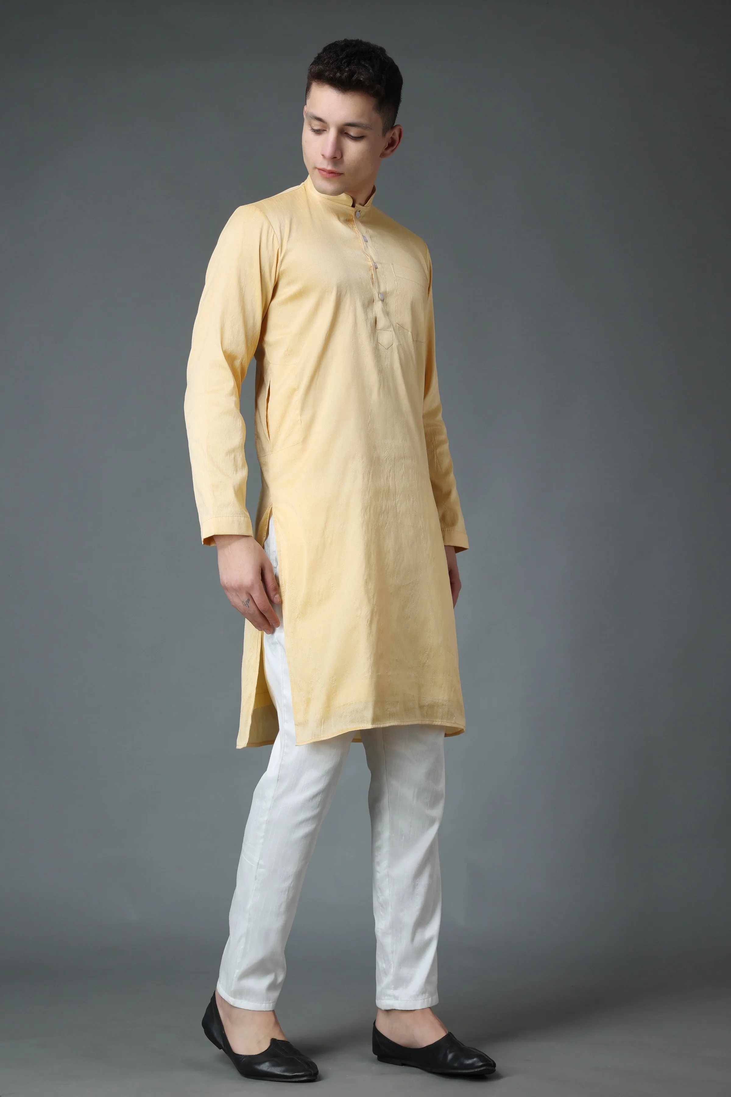 Ode to Life Jacket Kurta Set