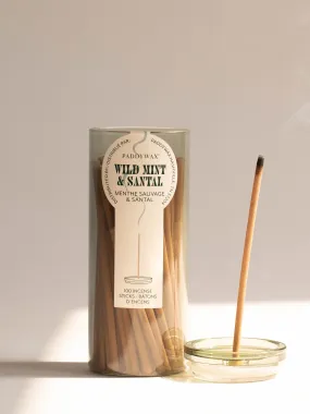 Paddywax Haze Incense - Wild Mint   Santal