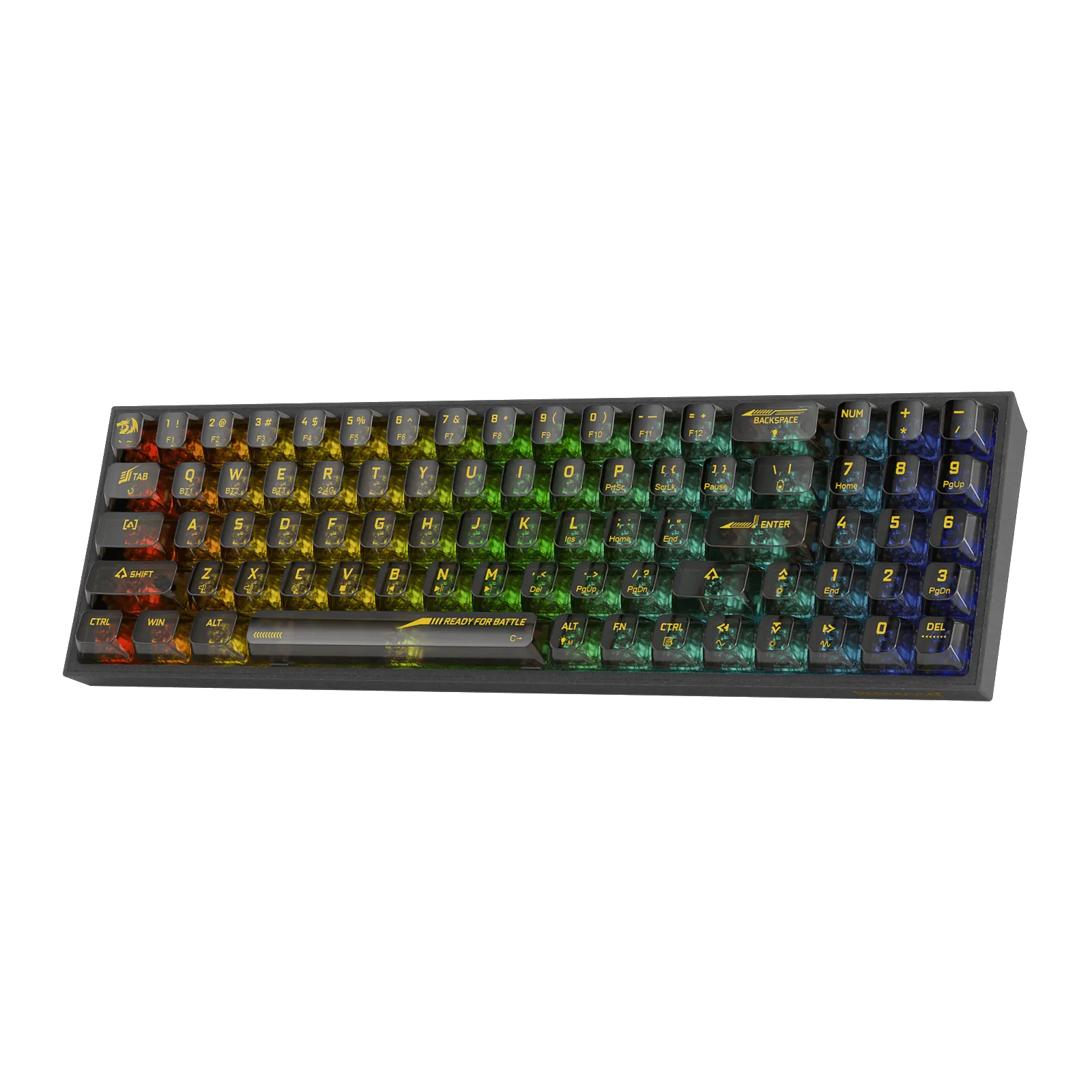 POLLUX K628 PRO SE 75% Full-Transparent Keyboard