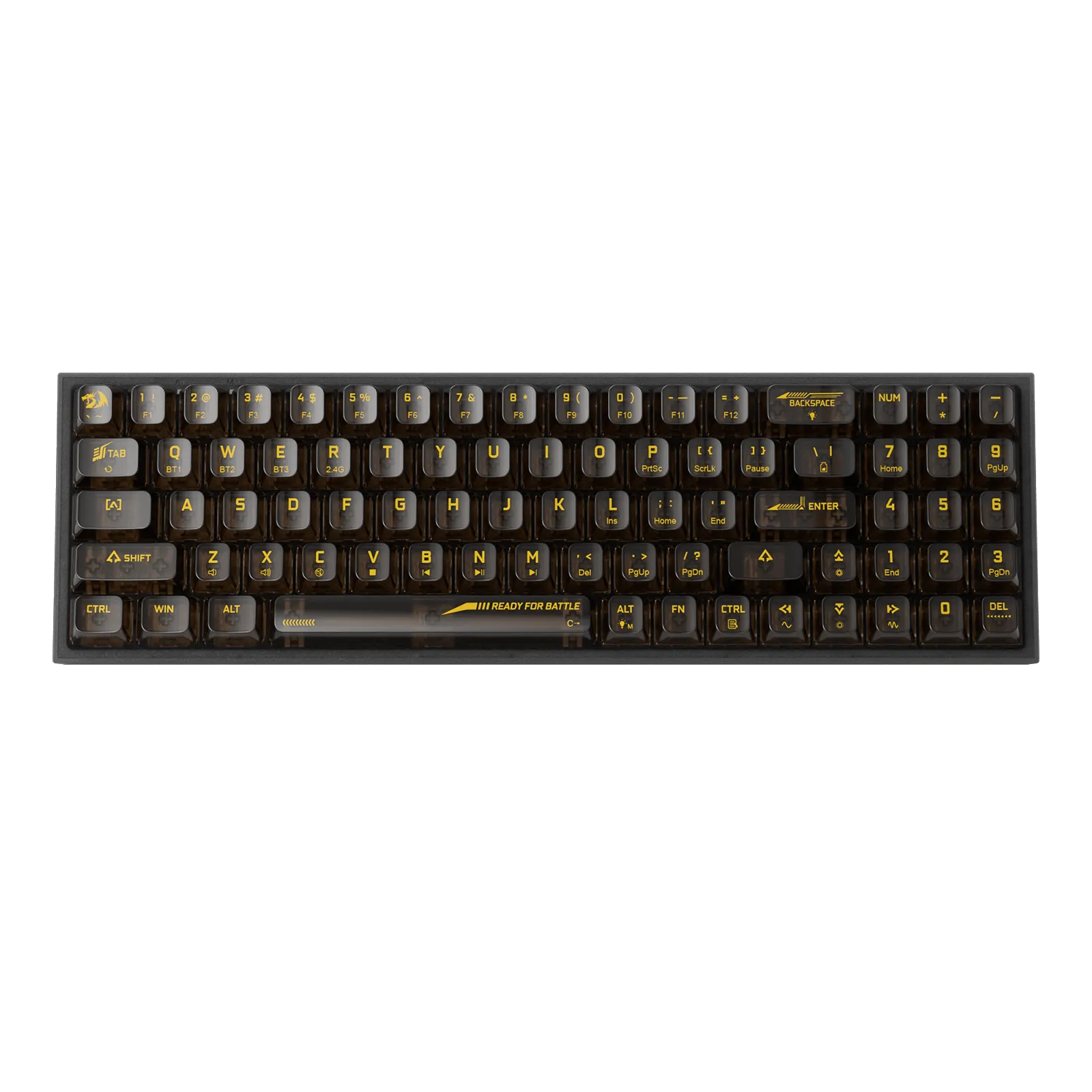 POLLUX K628 PRO SE 75% Full-Transparent Keyboard