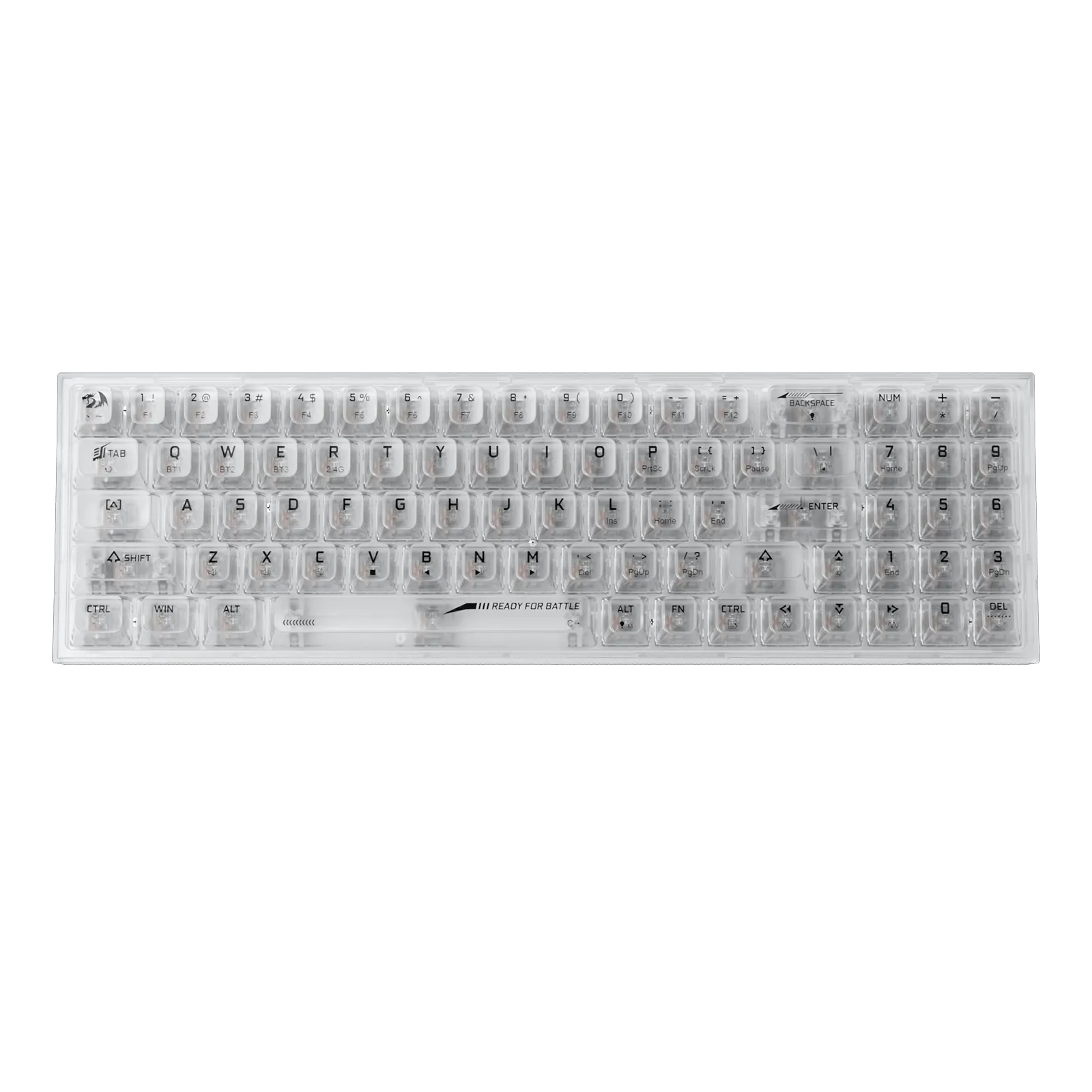 POLLUX K628 PRO SE 75% Full-Transparent Keyboard