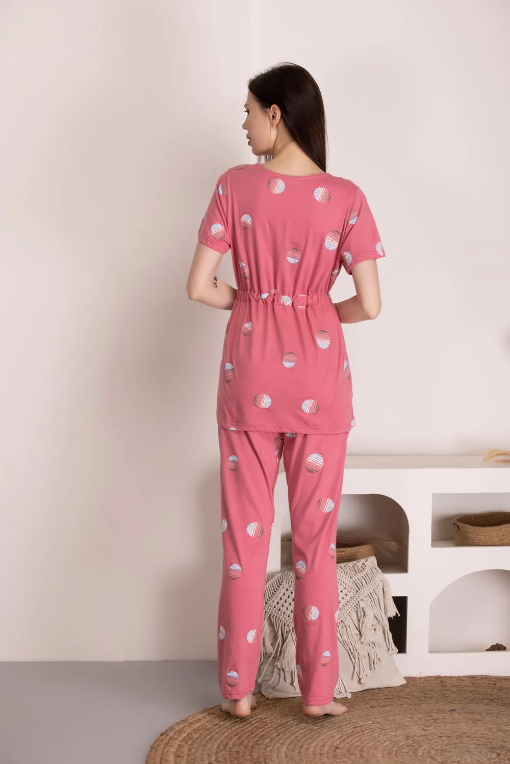 Printed  Night suit