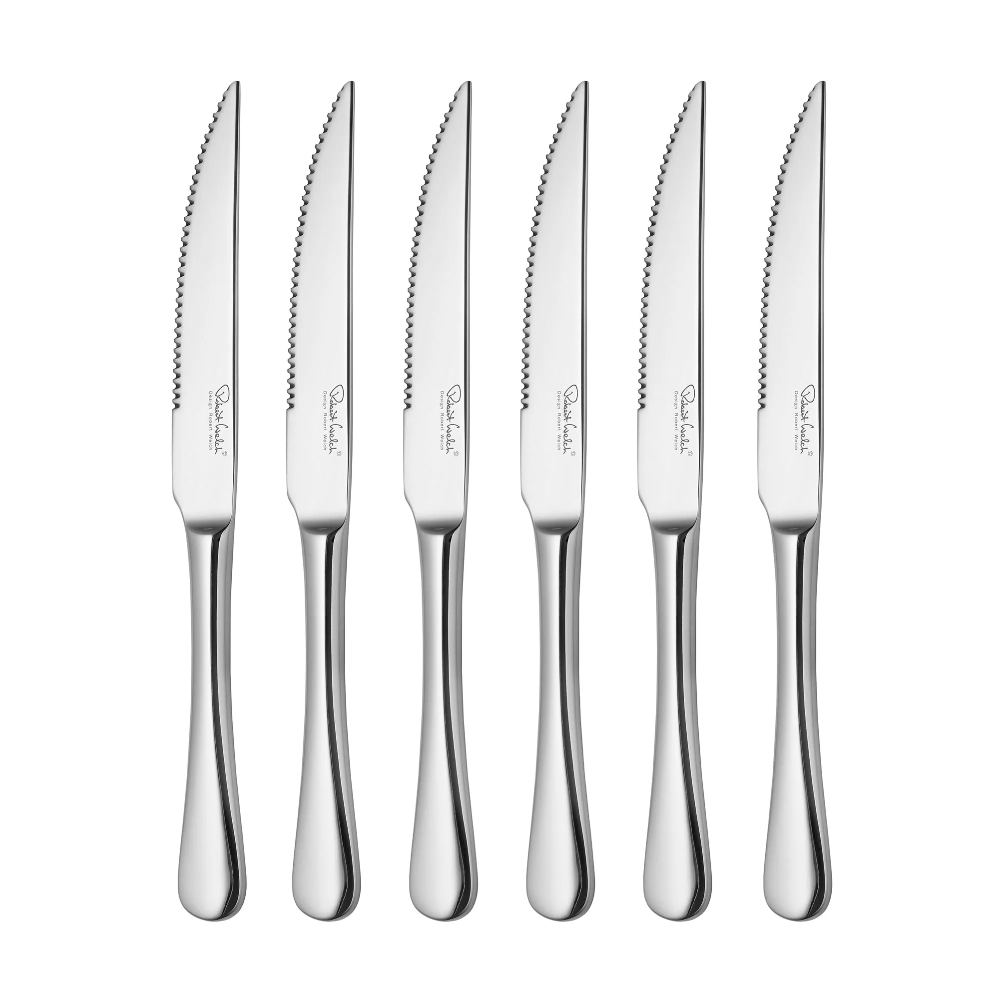 Radford Bright Cutlery Set, 30 Piece for 6 People - 6 Free Steak Knives