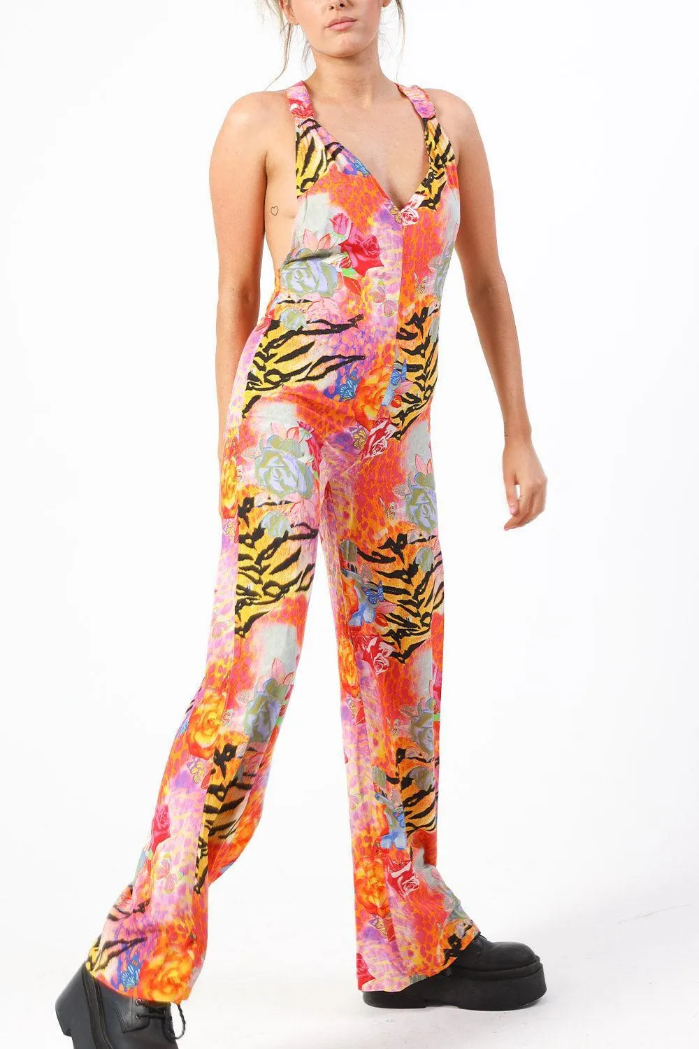 Rambler Hypnotize Jumpsuit in Animal Print