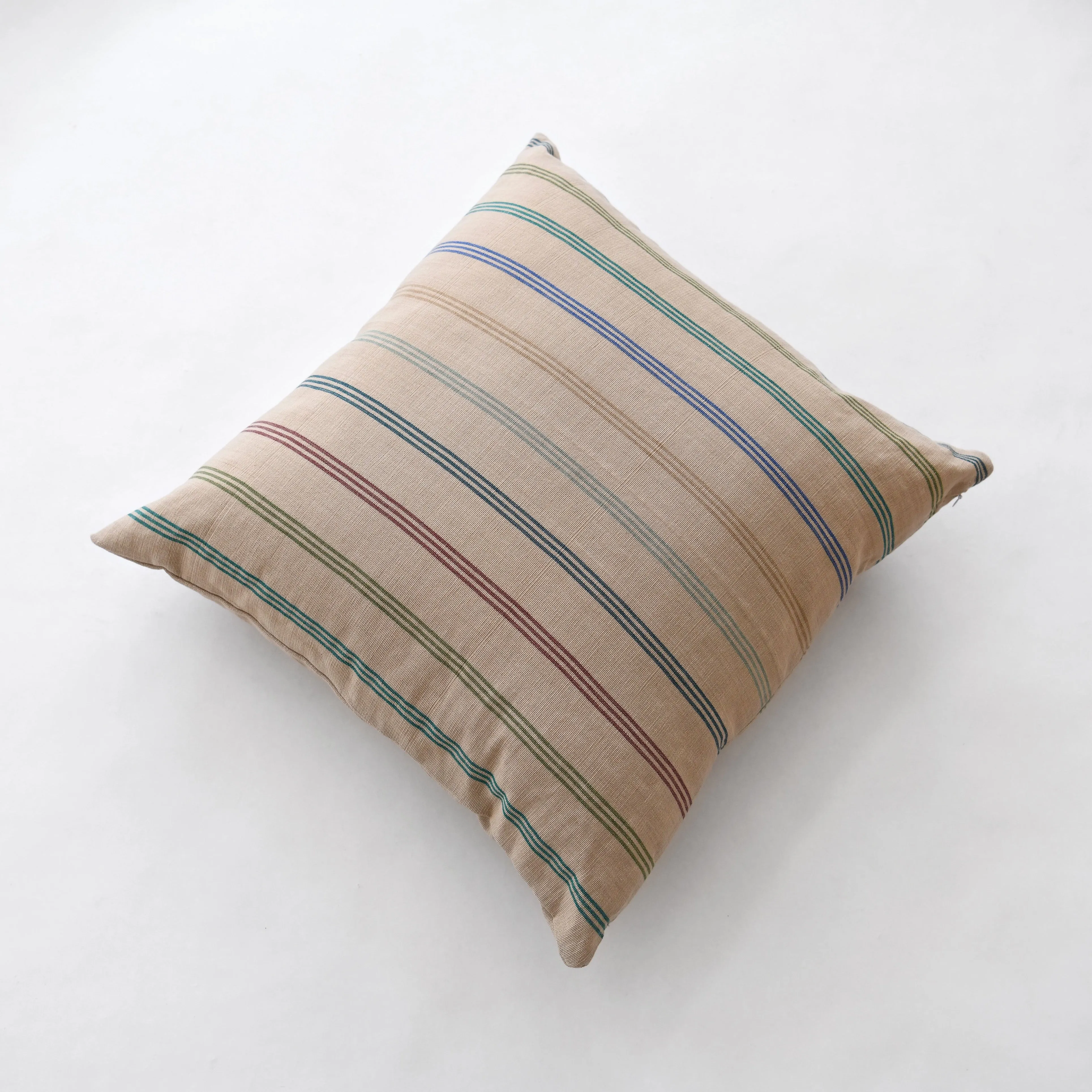 Sage Stripe Square Pillow - 20" x 20"