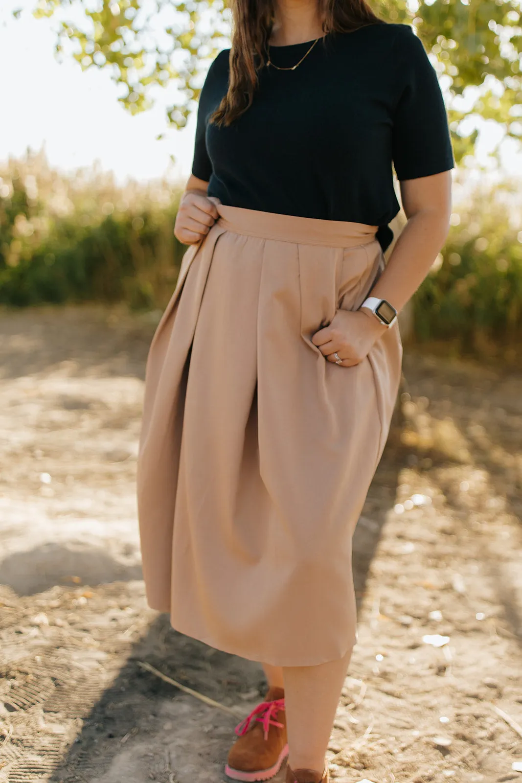 Shelby Skirt Khaki