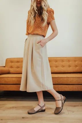 Shelby Skirt Taupe