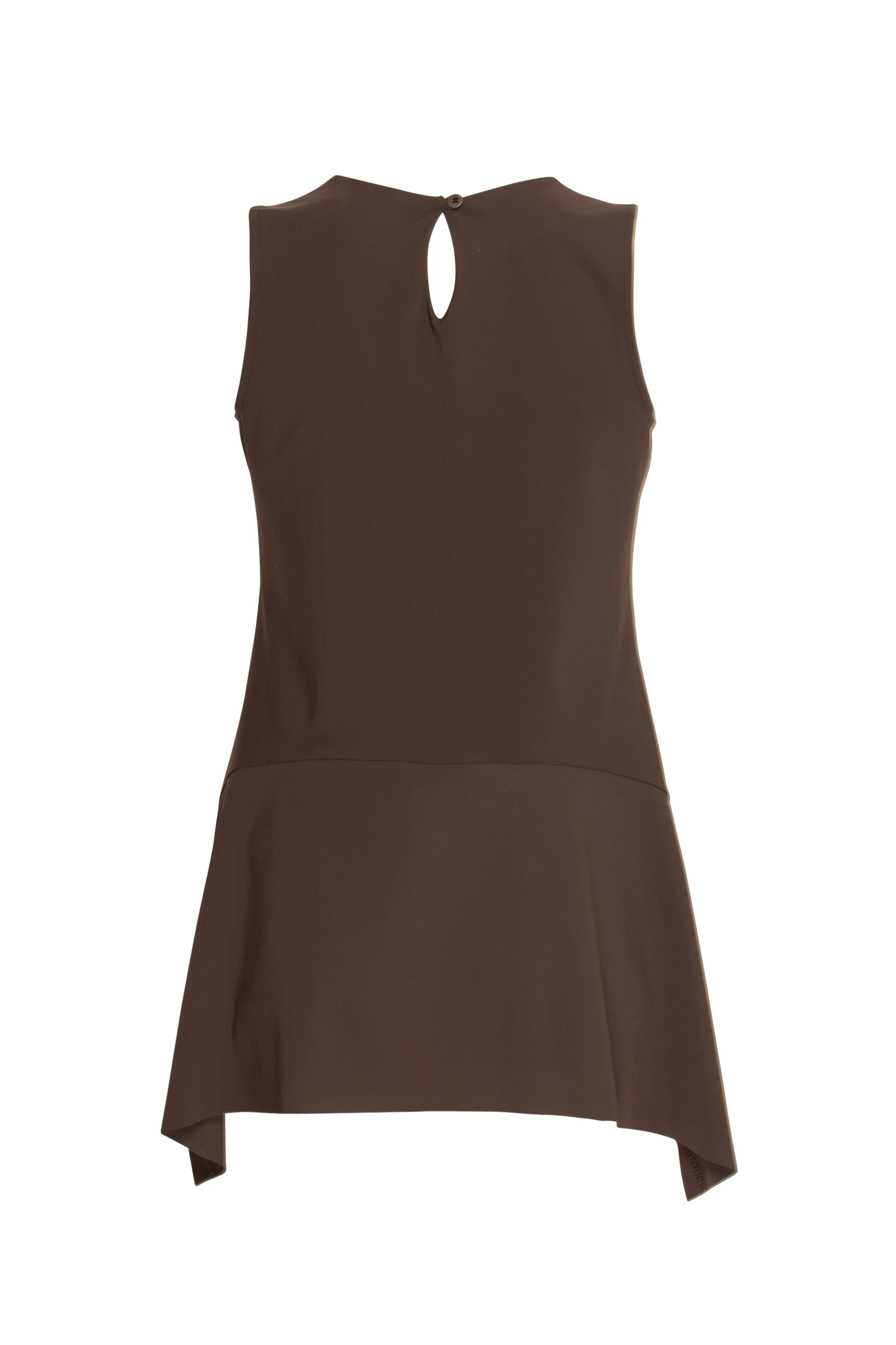 Side Angle Singlet - Chocolate Jersey 6076